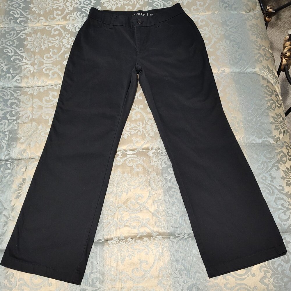 Riders by Lee black curvy trouser dress pants, Like New Condition, size 10P